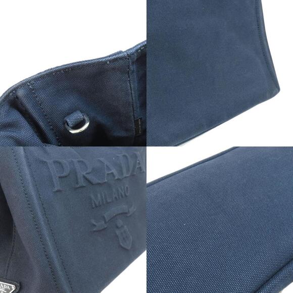 PRADA 1BG439 Canapa Handbag Canvas Women's - Picture 7 of 11